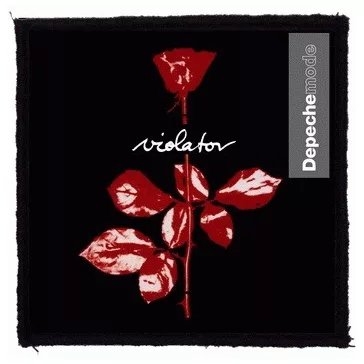DEPECHE MODE: Violator (9,5 cm x 9,5 cm) (felvarró)