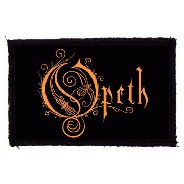 OPETH: Logo (9,5 cm x 6 cm) (felvarró)