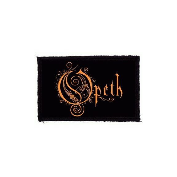 OPETH: Logo (9,5 cm x 6 cm) (felvarró) OPETH: Logo (9,5 cm x 6 cm) (felvarró)