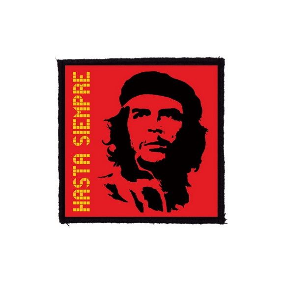 CHE GUEVARA: Hasta Siempre (9,5 cm x 9,5 cm) (felvarró) CHE GUEVARA: Hasta Siempre (9,5 cm x 9,5 cm) (felvarró)