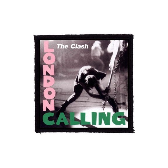 CLASH: London Calling (9,5 cm x 9,5 cm) (felvarró) CLASH: London Calling (9,5 cm x 9,5 cm) (felvarró)