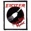 EXCITER: Heavy Metal Maniac (8 cm x 9,5 cm) (felvarró)
