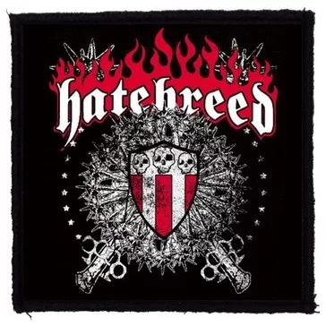 HATEBREED: Crest (9,5 cm x 9,5 cm) (felvarró)