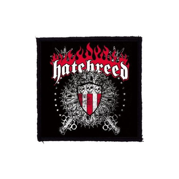 HATEBREED: Crest (9,5 cm x 9,5 cm) (felvarró) HATEBREED: Crest (9,5 cm x 9,5 cm) (felvarró)