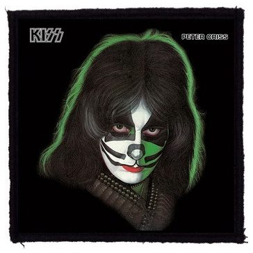 KISS: Peter Criss Solo (9,5 cm x 9,5 cm) (felvarró)