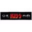 KISS: Logo Superstrip (22 cm x 5 cm) (felvarró)