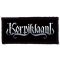 KORPIKLAANI: Logo (9,5 cm x 4,5 cm) (felvarró)