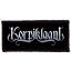 KORPIKLAANI: Logo (9,5 cm x 4,5 cm) (felvarró)