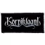 KORPIKLAANI: Logo (9,5 cm x 4,5 cm) (felvarró)