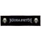 MEGADETH: Logo Vic Superstrip (22 cm x 5 cm) (felvarró)