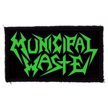 MUNICIPAL WASTE: Logo (9,5 cm x 6 cm) (felvarró)