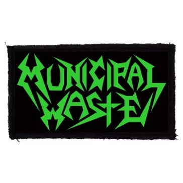 MUNICIPAL WASTE: Logo (9,5 cm x 6 cm) (felvarró)