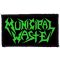 MUNICIPAL WASTE: Logo (9,5 cm x 6 cm) (felvarró)