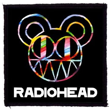 RADIOHEAD: Logo (9,5 cm x 9,5 cm) (felvarró)