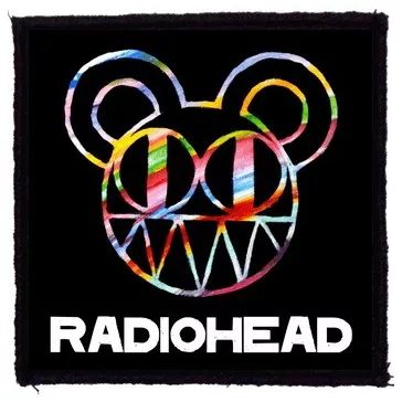 RADIOHEAD: Logo (9,5 cm x 9,5 cm) (felvarró)