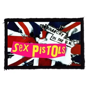 SEX PISTOLS: Anarchy In The UK (9,5 cm x 6 cm) (felvarró)