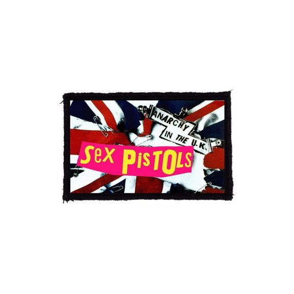 SEX PISTOLS: Anarchy In The UK (9,5 cm x 6 cm) (felvarró) SEX PISTOLS: Anarchy In The UK (9,5 cm x 6 cm) (felvarró)