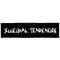 SUICIDAL TENDENCIES: Logo Superstrip (22 cm x 5 cm) (felvarró)