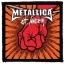 METALLICA: St. Anger (9,5 cm x 9,5 cm) (felvarró)