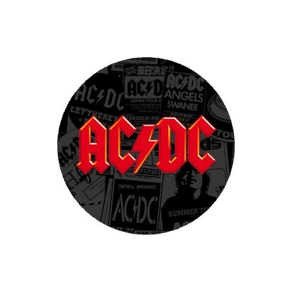 AC/DC: Logo Red (nagy jelvény, 3,7 cm) AC/DC: Logo Red (nagy jelvény, 3,7 cm)