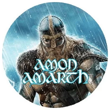 AMON AMARTH: Jomsviking (nagy jelvény, 3,7 cm)