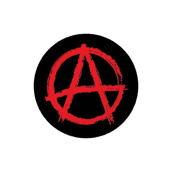 ANARCHY: Symbol (nagy jelvény, 3,7 cm) ANARCHY: Symbol (nagy jelvény, 3,7 cm)
