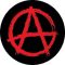 ANARCHY: Symbol (nagy jelvény, 3,7 cm)