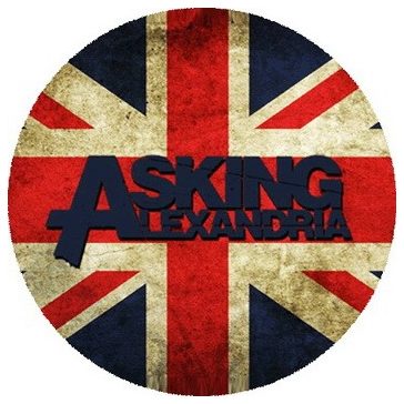 ASKING ALEXANDRIA: GB (nagy jelvény, 3,7 cm)