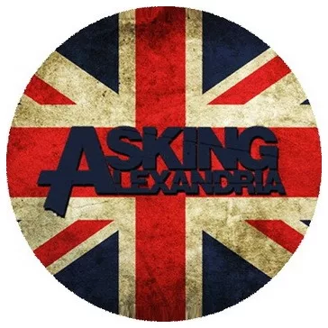 ASKING ALEXANDRIA: GB (nagy jelvény, 3,7 cm)