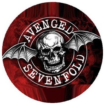 AVENGED SEVENFOLD: Circle (nagy jelvény, 3,7 cm)