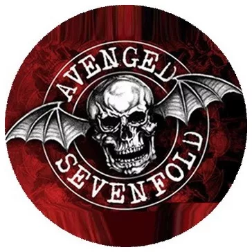 AVENGED SEVENFOLD: Circle (nagy jelvény, 3,7 cm)