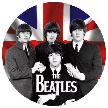 BEATLES: GB (nagy jelvény, 3,7 cm)