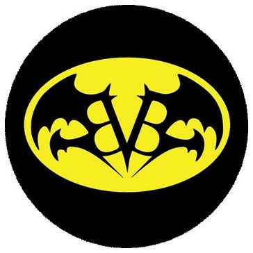 BLACK VEIL BRIDES: Bat (nagy jelvény, 3,7 cm)
