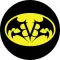 BLACK VEIL BRIDES: Bat (nagy jelvény, 3,7 cm)
