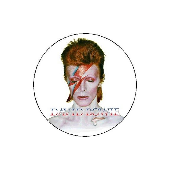 DAVID BOWIE: Aladdin Sane (nagy jelvény, 3,7 cm) DAVID BOWIE: Aladdin Sane (nagy jelvény, 3,7 cm)