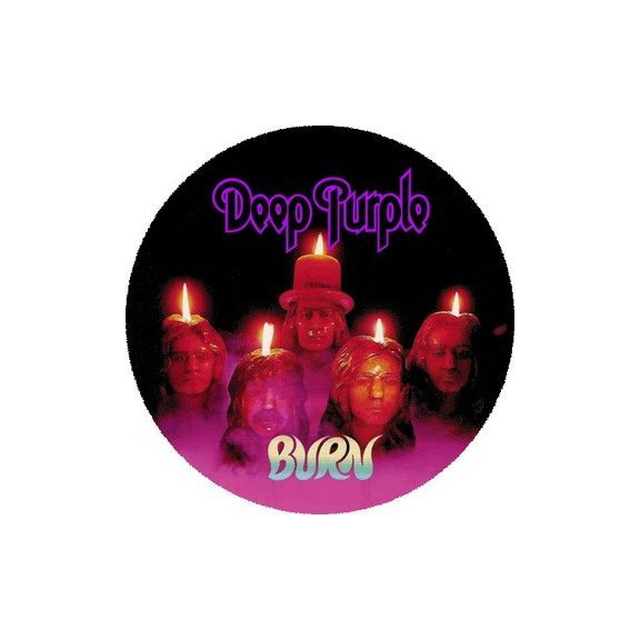 DEEP PURPLE: Burn (nagy jelvény, 3,7 cm) DEEP PURPLE: Burn (nagy jelvény, 3,7 cm)