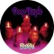 DEEP PURPLE: Burn (nagy jelvény, 3,7 cm)