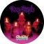 DEEP PURPLE: Burn (nagy jelvény, 3,7 cm)
