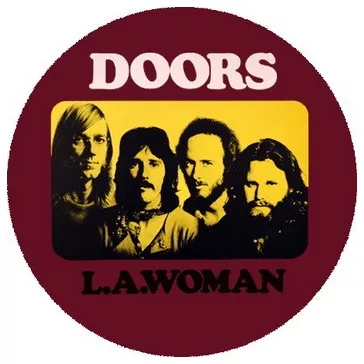DOORS: LA Woman (nagy jelvény, 3,7 cm)