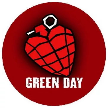 GREEN DAY: Grenade (nagy jelvény, 3,7 cm)