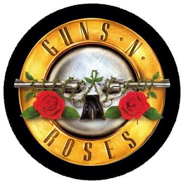 GUNS N' ROSES: Bullet (nagy jelvény, 3,7 cm)