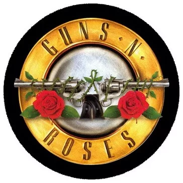 GUNS N' ROSES: Bullet (nagy jelvény, 3,7 cm)