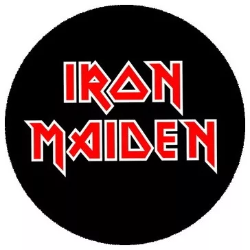 IRON MAIDEN: Logo (nagy jelvény, 3,7 cm)