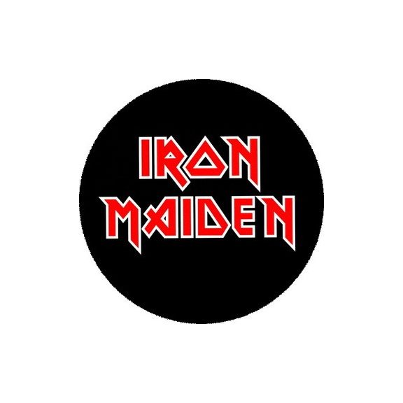IRON MAIDEN: Logo (nagy jelvény, 3,7 cm) IRON MAIDEN: Logo (nagy jelvény, 3,7 cm)