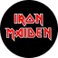 IRON MAIDEN: Logo (nagy jelvény, 3,7 cm)