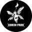 LINKIN PARK: Soldier (nagy jelvény, 3,7 cm)