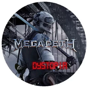 MEGADETH: Dystopia (nagy jelvény, 3,7 cm)