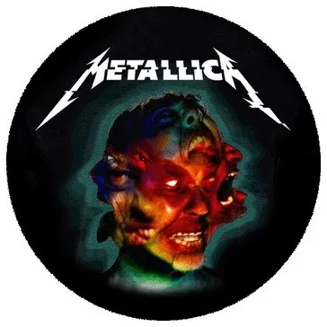 METALLICA: Hardwired (nagy jelvény, 3,7 cm)