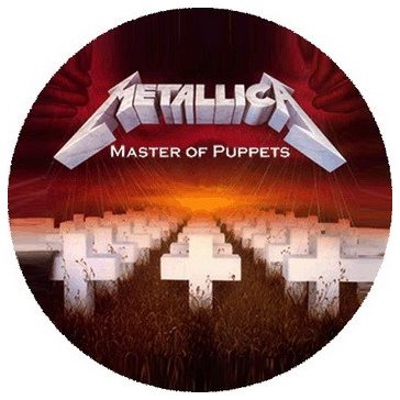 METALLICA: Master Of Puppets (nagy jelvény, 3,7 cm)