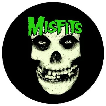 MISFITS: Skull (nagy jelvény, 3,7 cm)